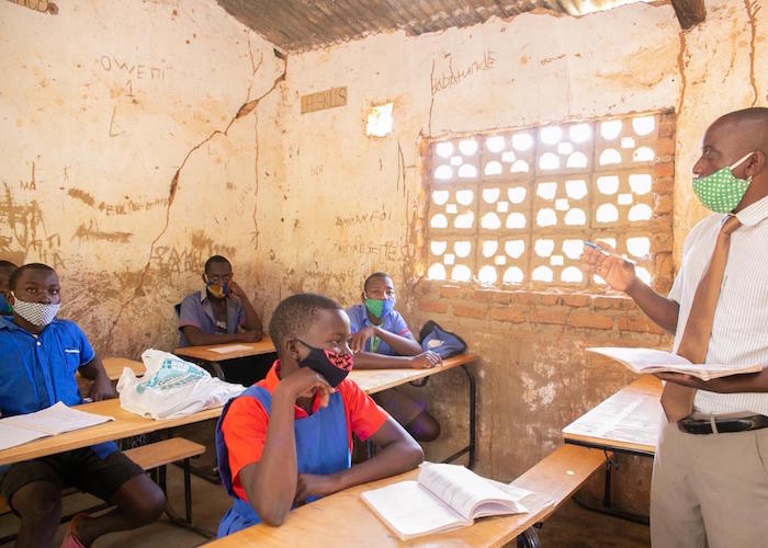 Desks Save the Day Learning During COVID19 in Malawi UNICEF USA